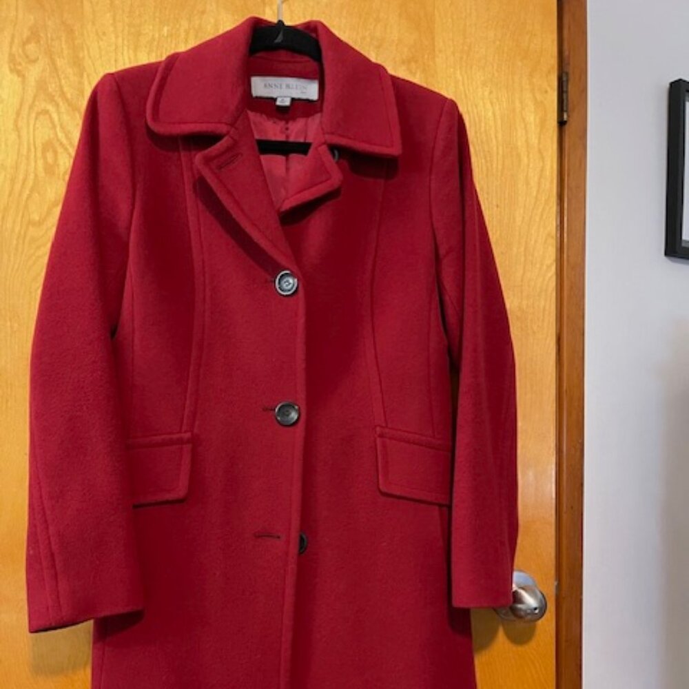 Ann Klein Wool & Cashmere Coat